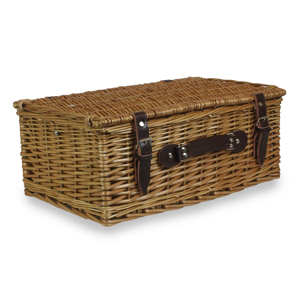 46cm Doppelgedämpfter Weiden-Picknickkorb