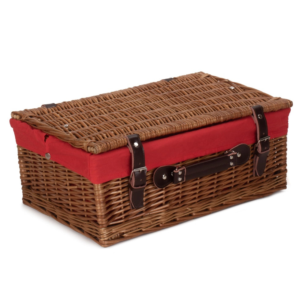 46cm Doppelgedämpfter Weiden-Picknickkorb